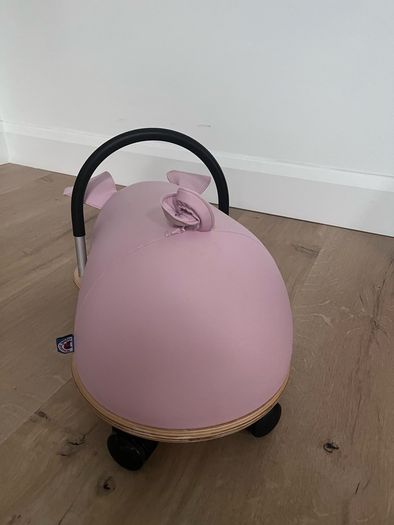 Original Wheely Bug wooden pig (larger size age 3+)