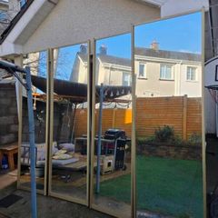 mirrored wardrobe sliding doors
