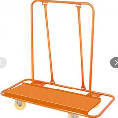 Drywall Cart Plaster Board Wheeled Trolley 1360kg Durable Panel Casters