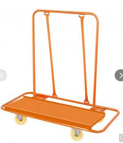 Drywall Cart Plaster Board Wheeled Trolley 1360kg Durable Panel Casters