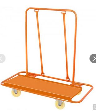 Drywall Cart Plaster Board Wheeled Trolley 1360kg Durable Panel Casters