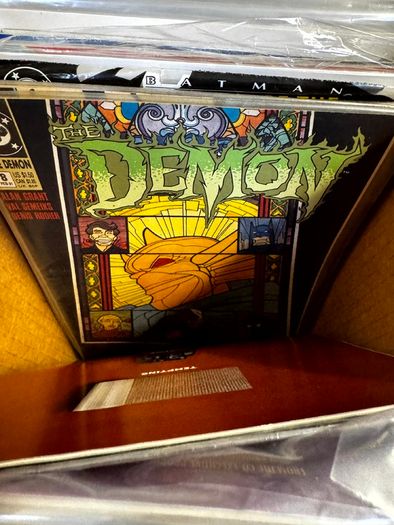 DC Long Comic Box w 250 comics for Sale (2)