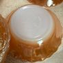 Vintage MCM Anchor Hocking  Fire King dessert bowls x6 Image 6