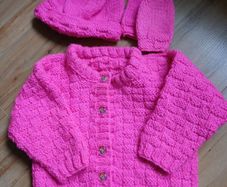 baby cardigan set