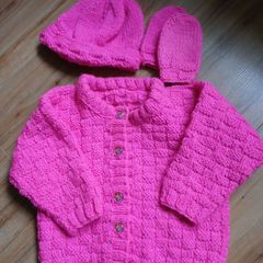 baby cardigan set