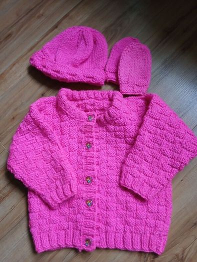 baby cardigan set