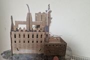 Harry Potter illuminated castle