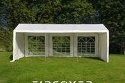 Standard Marquee 3 x 6 PE cover (10' - 20') White