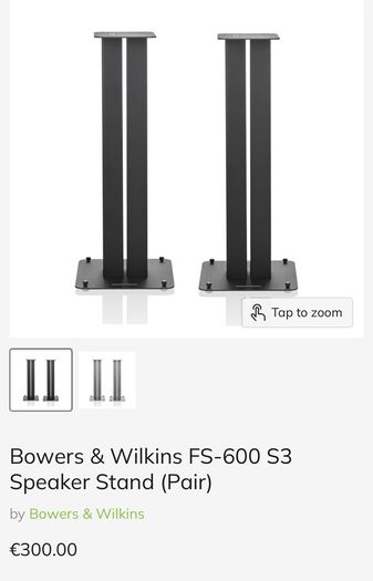 Bower Wilkins Speaker Stands
