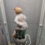 Porcelain Figurine Take it Away Ussr Zhk Original Vintage Stamp Soviet Girl Dog Image 6