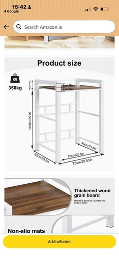 Washer /Dryer Stacker Unit