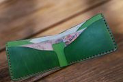 Leather bifold wallet