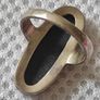 Sterling silver onyx stone ring Image 5