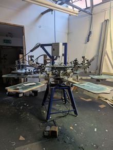 tshirt screen print carousel