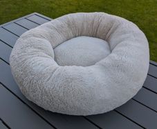 Medium size Cozy Cat or Dog Bed Beige