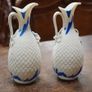 Pair of Victorian Parian Ware Ewers Image 3