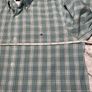 Tommy Hilfiger 80's 2 Ply Mens Green Check Long Sleeve Shirt Size Small Image 9