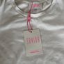 BNWT Savida White Dot Sleeve Top Size XXS Image 2