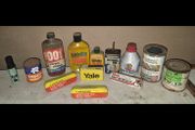 vintage tins and can collection