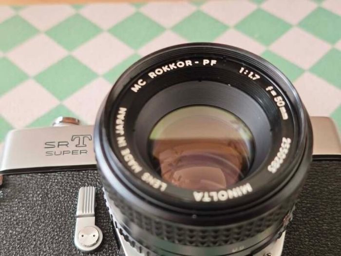 Minolta SRT Super (1973) + MC Rokkor 50mm f/1.7 - Serviced & Ready to Use Film Camera