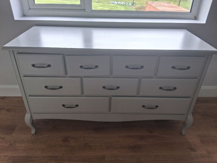 Wardrobe and chest of drawers