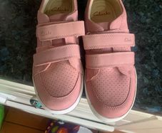 clarks girls shoes size 1