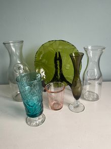 vintage glass Collection