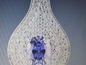 18kt White Gold Filled Pendant
