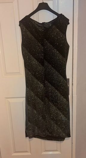 Klass Black Sparkling Dress size 12