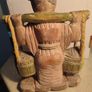 Chinese Polychrome Wood Carving of Boy Carrying Turtles Image 7