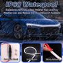 FREE SHIPPING LED Hood Light Strip, 70 Inch 12V Flexible Waterproof Daytime Running Lights for Car, Universal Engine Cover Decoration Accessories for Cars, SUVs, Trucks, Dynamic Scan Start-up Effect Image 3