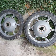 Rowcrop wheels, Ivor Williams trailer, idlers