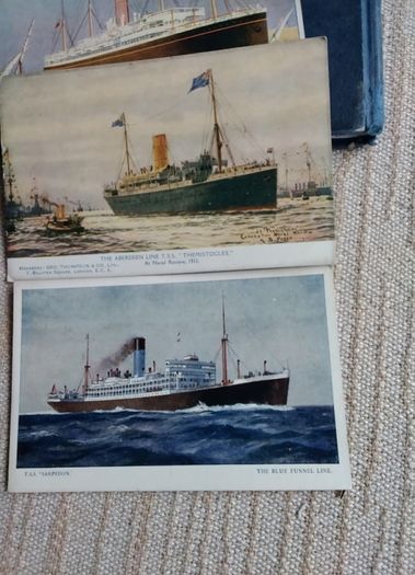 Five Assorted   Postcards