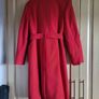 Beautiful red woman autumn coat 10 / 42 Image 2
