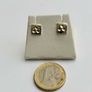 Brand New 9ct Gold & 925 Silver Earrings Image 4