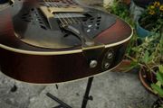 Leewald tricone 12 fret wood resonator guitar