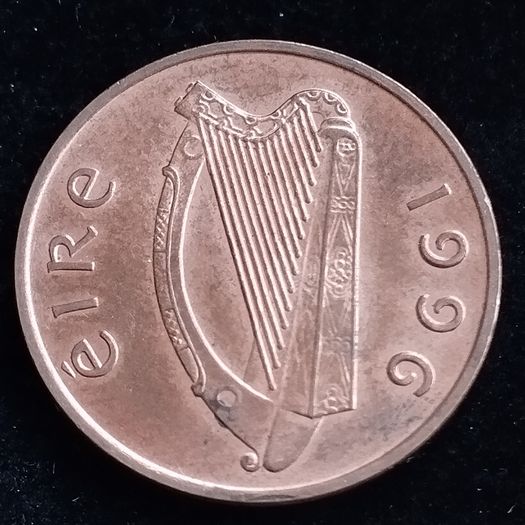 Ireland - 1996 - 1 Penny - Bird - UNC - KM.12a - [2036]
