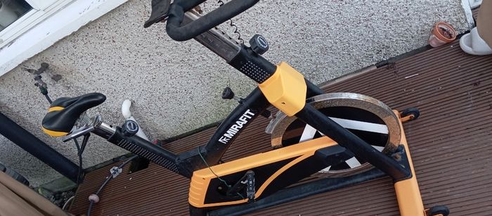 bike and elliptical trainer