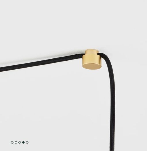 2 New Gaia Plug-In Pendants by Tala with Dimmible Light bulbs