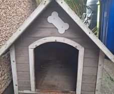 Medium Dog Kennel & bed