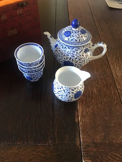 China Tea Set Boxed