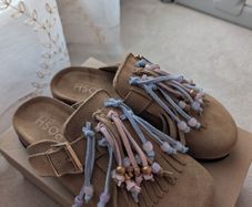 Suede sandals new
