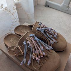 Suede sandals new