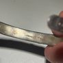 Vintage Native American Turquoise and silver cuff bracelet Image 5