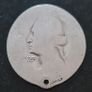 1964 Washington Silver Quarter Dollar as Native American jewellery Image 3