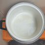 Mid Century Modern Enamel Saucepans, Set of Two MCM Image 3