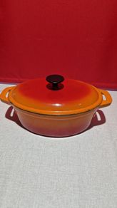 Le Creuset 29cm Oval Casserole  Volcanic Orange