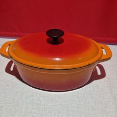 Le Creuset 29cm Oval Casserole  Volcanic Orange