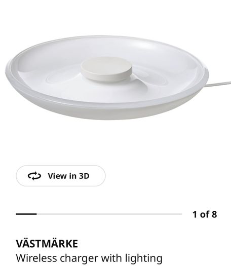 wireless ikea charger VASTMARKE