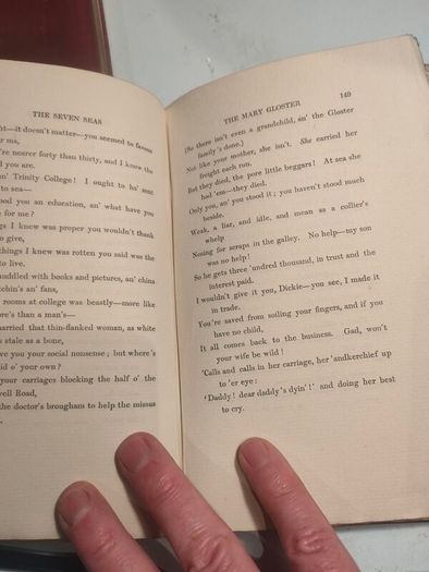 4x Early Rudyard Kipling Hardback Novels